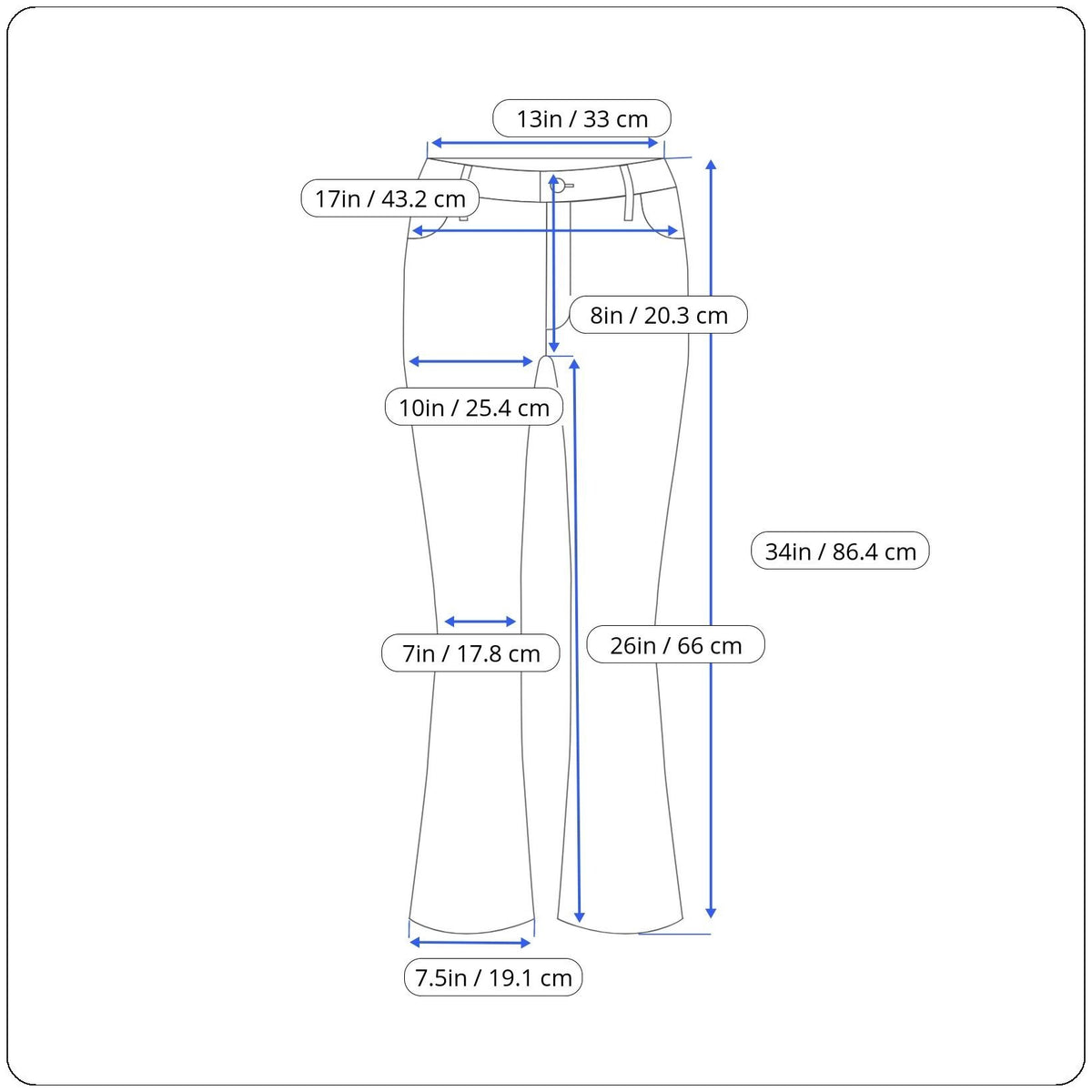 Jag Women's Dark Wash Cropped Bootcut Jeans Mid Rise Raw Size 6P