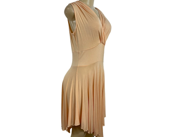 Amelia Women's Vintage Ball Orange Sleeveless Dance Dress Sz M - NWT