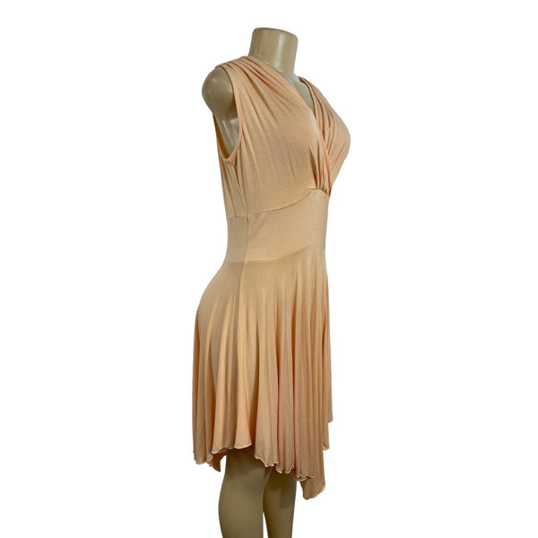 Amelia Women's Vintage Ball Orange Sleeveless Dance Dress Sz M - NWT