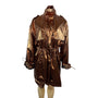 Lola Casademunt Women’s Copper Oversized Parka Jacket W/ Drawstring Waist Size S/M