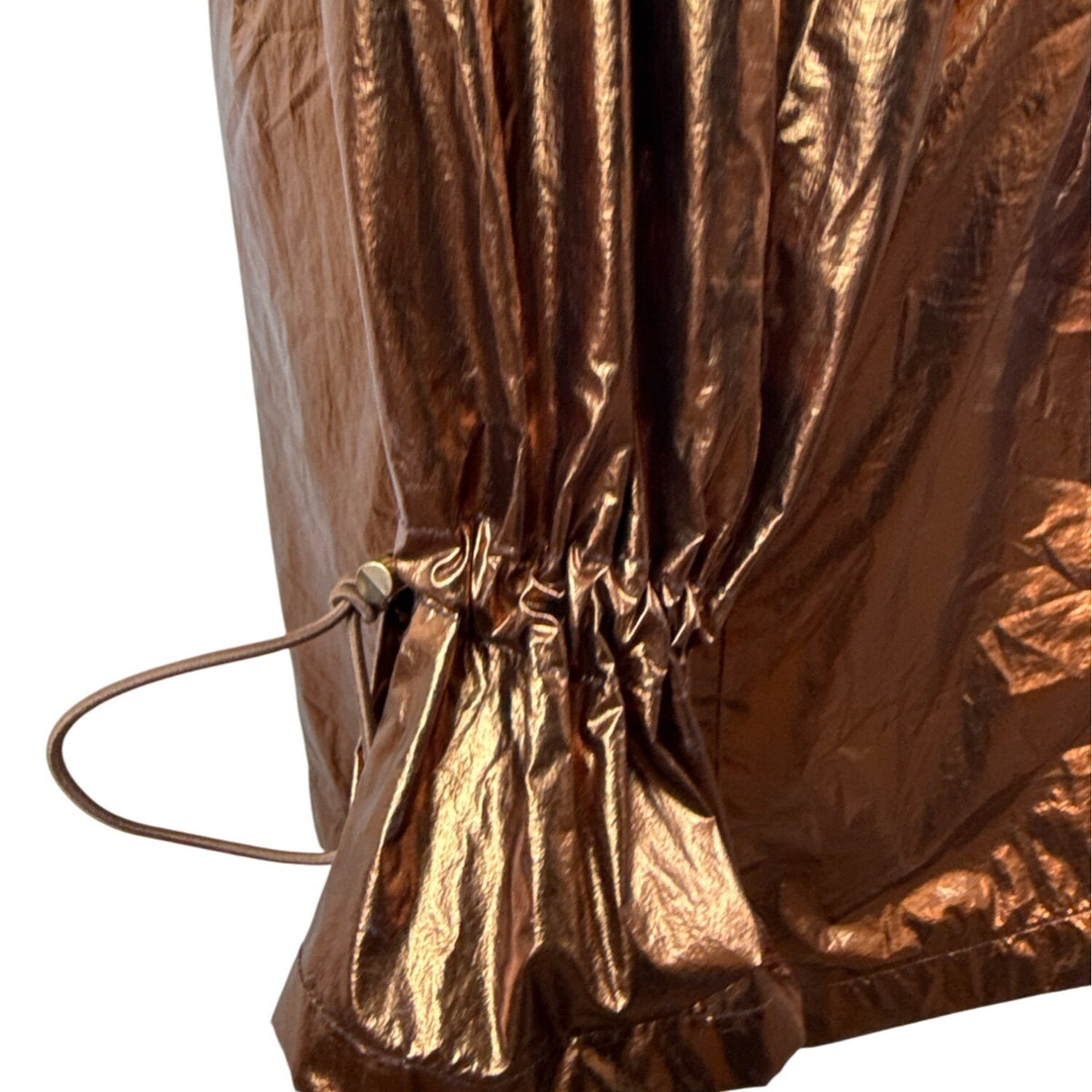 Lola Casademunt Women’s Copper Oversized Parka Jacket W/ Drawstring Waist Size S/M