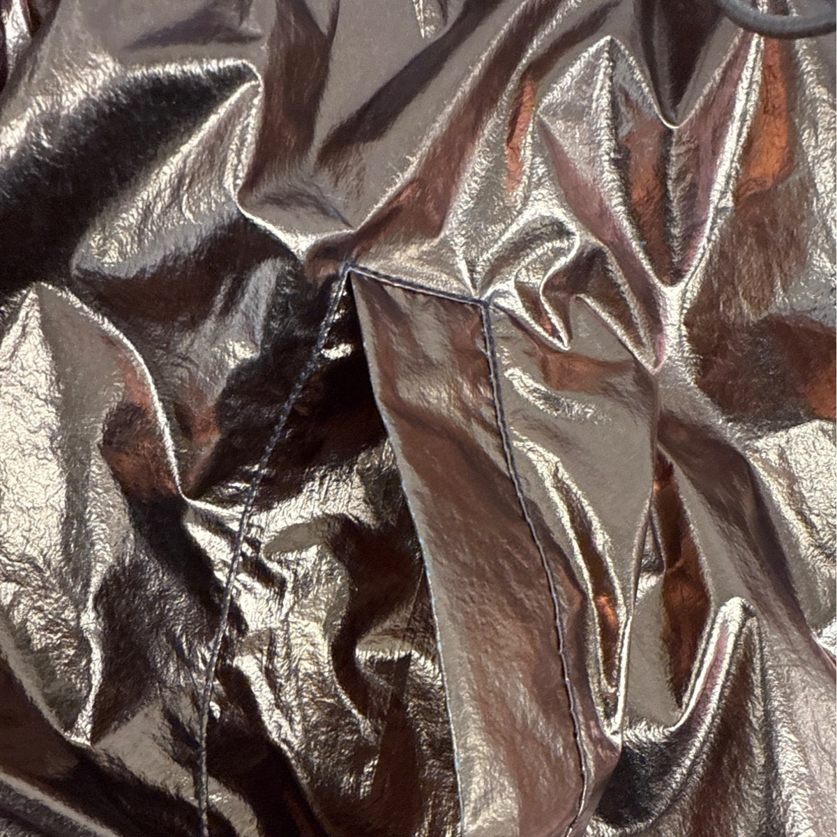 Lola Casademunt Women’s Copper Oversized Parka Jacket W/ Drawstring Waist Size S/M