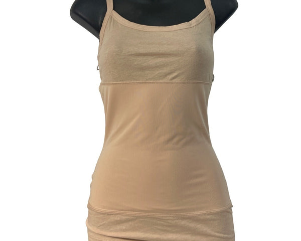 Yummie Tummie Women's Beige Compression Shirt Sz M - NWT