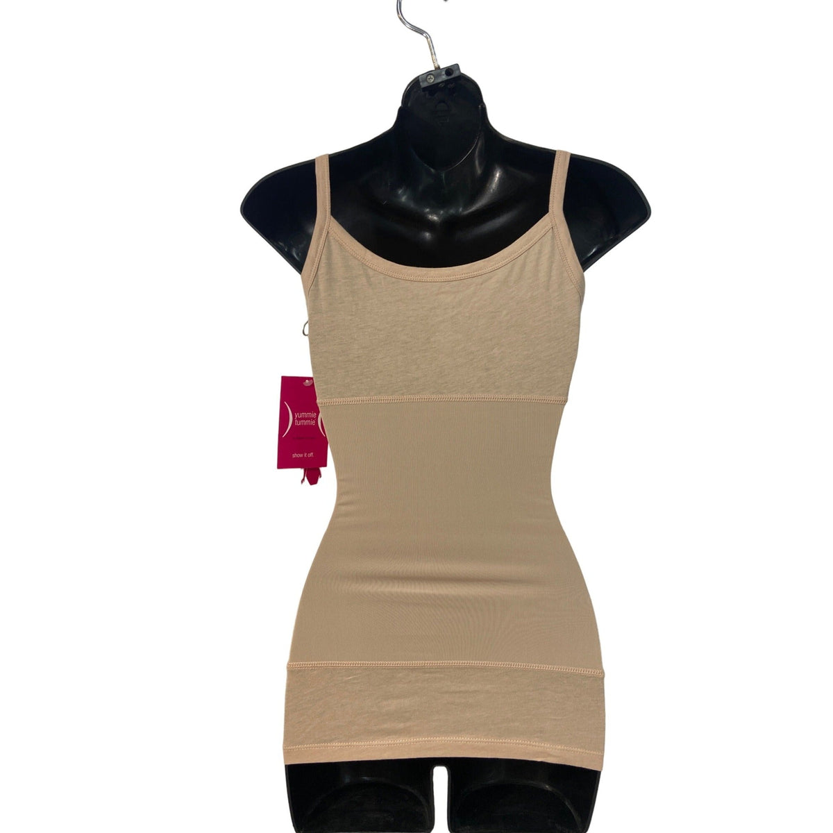 Yummie Tummie Women's Beige Compression Shirt Sz M - NWT