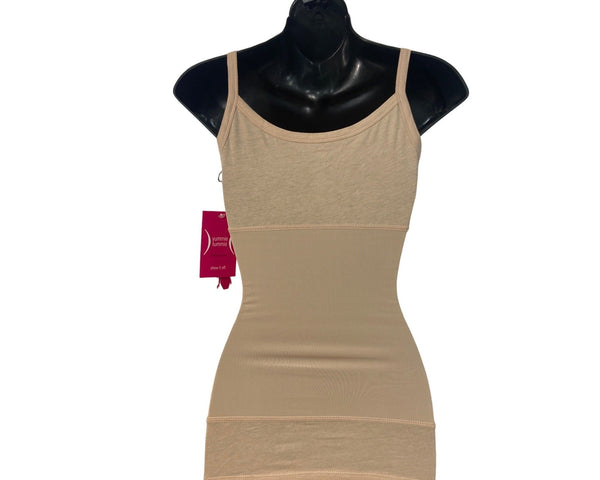 Yummie Tummie Women's Beige Compression Shirt Sz M - NWT