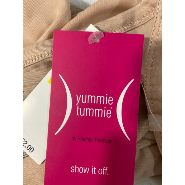 Yummie Tummie Women's Beige Compression Shirt Sz M - NWT