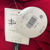 Valerie Stevens Womens Red Merino Wool Sleeveless Cowl Neck Sweater Size 2X New
