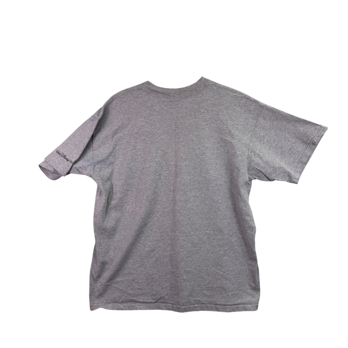Walt Disney Mens Gray Cotton T-Shirt Yin Yang Mickey Mouse Graphic Size XL