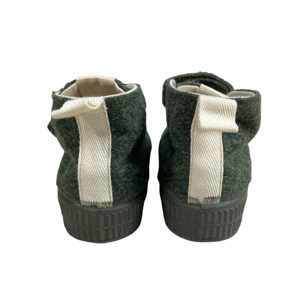 Gray Label x Novesta Toddler Boy's Green Detacheable Straps High Top Shoes Sz 18 - NWOB