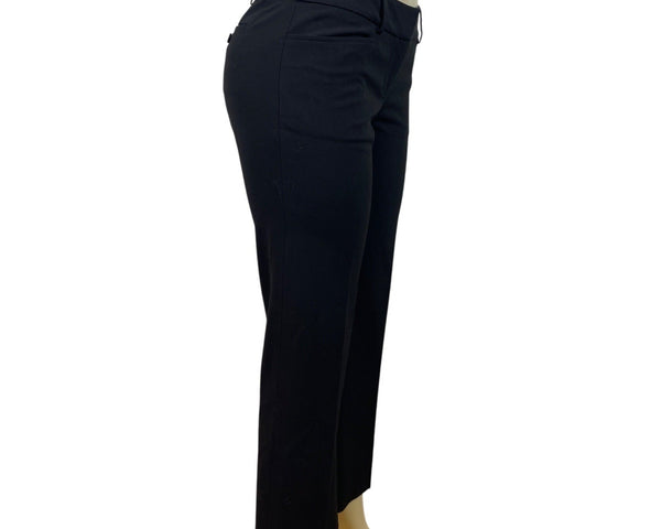 Michael Kors Womens Black Dress Pants Short Fit Size 4P - New