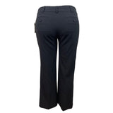 Michael Kors Womens Black Dress Pants Short Fit Size 4P - New
