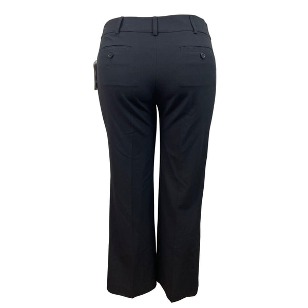 Michael Kors Womens Black Dress Pants Short Fit Size 4P - New