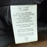 Michael Kors Womens Black Dress Pants Short Fit Size 4P - New