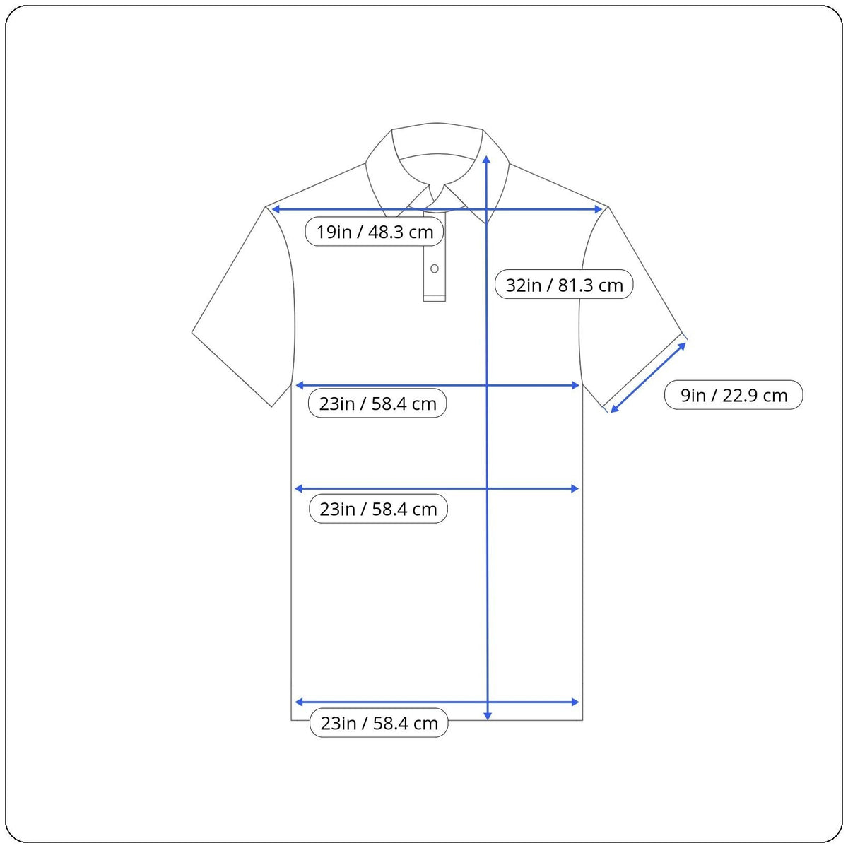 Saks Fifth Avenue Mens Charcoal Grey Heather Polo Shirt Short Sleeve Size L -New