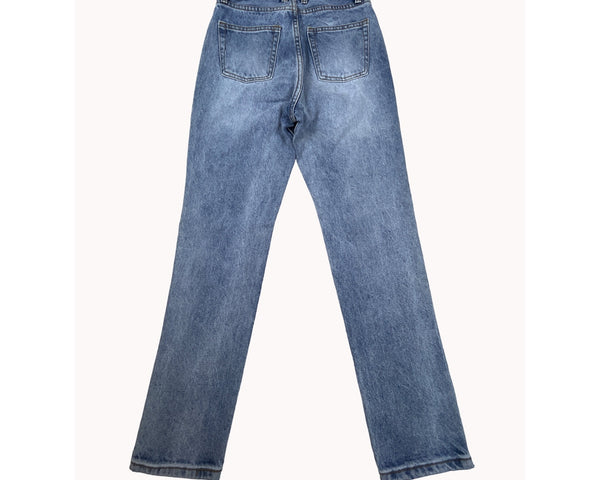 J. Galt Women's Straight Leg Blue Denim Jeans Size S