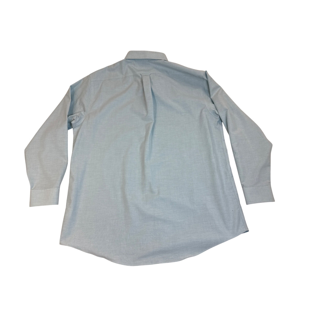 Stafford Essentials Light Blue Button-Down Shirt Mens XL Long Sleeve - New