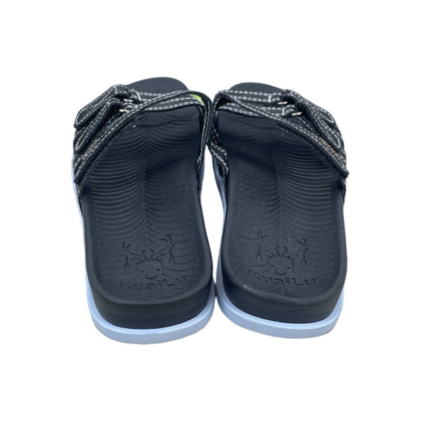 KuaiLu Black & Blue Eco Friendly Quality Women's Slippers Sz 9 - New