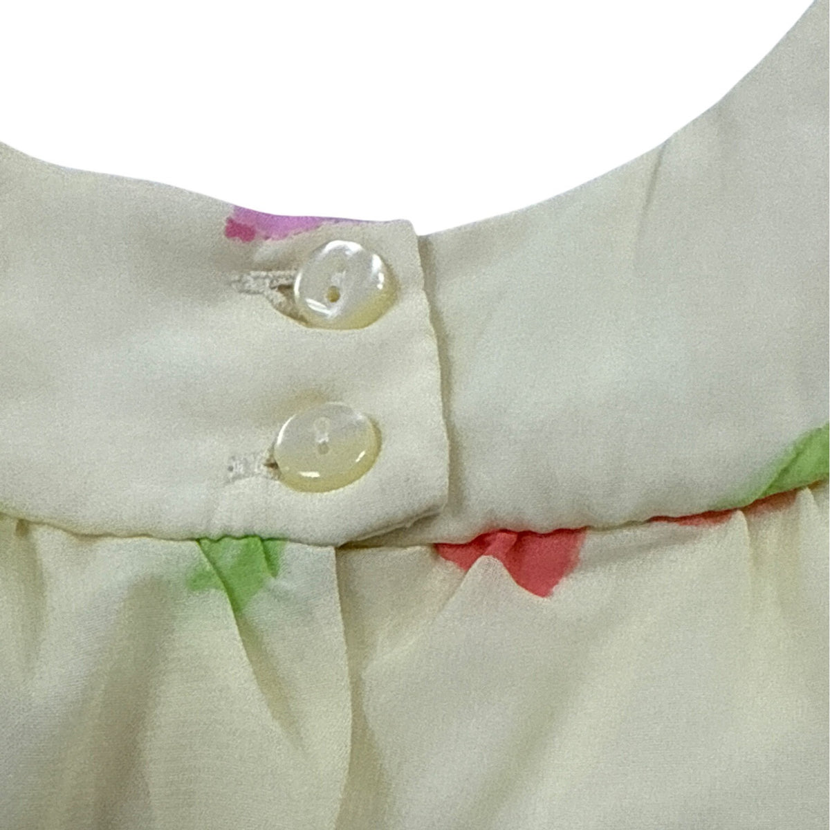 Jona Michelle Girls Ivory Floral Dress Sleeveless Fit & Flare Size 3T - New