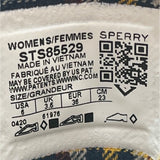 Sperry Women’s Black Quilted Techwave Plaid Lining Lace-Up Duck Boots Sz 6 - New