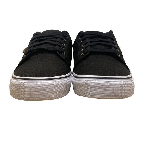 Vans Men’s Black Canvas UltraCush HD Pro Skateboarding Shoes  Size 12