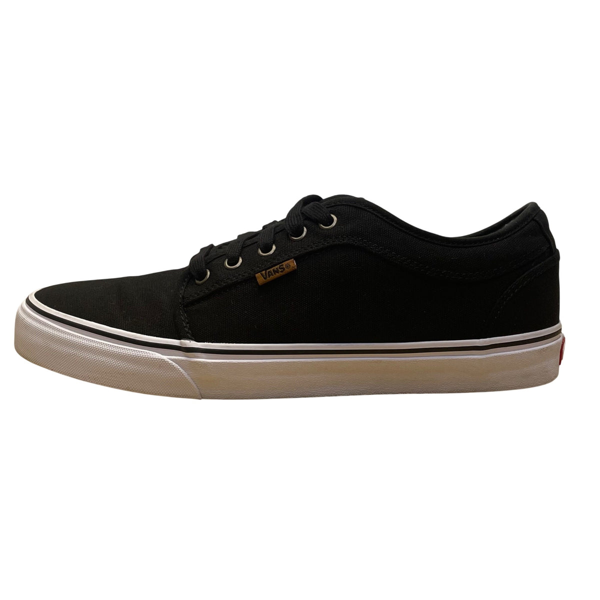 Vans Men’s Black Canvas UltraCush HD Pro Skateboarding Shoes  Size 12