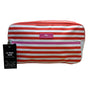 Scout Women’s Orange/White Striped Coated 3-Way Toiletry Bag Size S