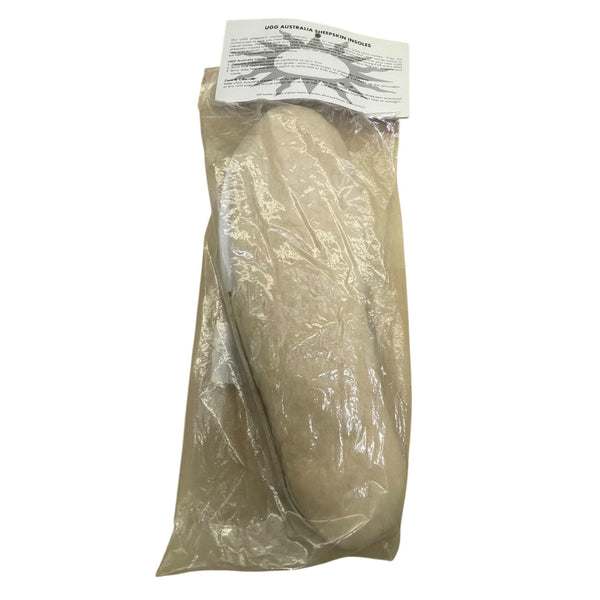 UGG Sheepskin Unisex Natural Insoles Genuine Wool With Arch Support Sz 9M/11W