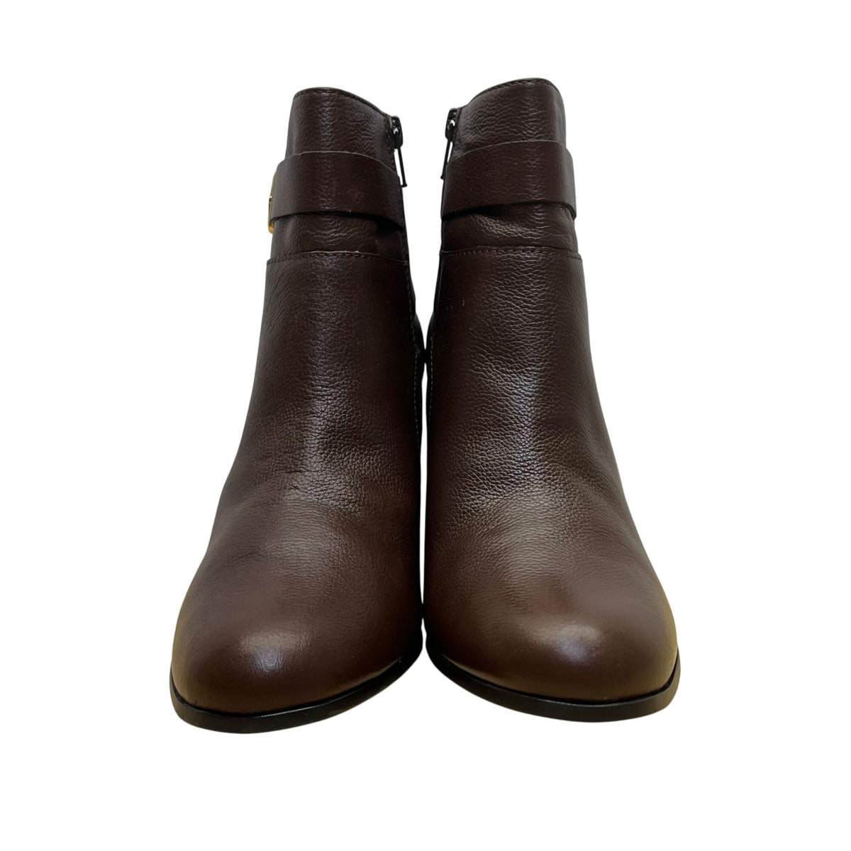 Cole Haan Women’s Sequoia Leather High Block Heel Rhinecliff Bootie Size 9.5 B