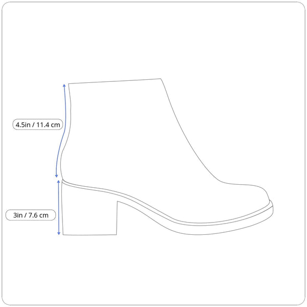 Cole Haan Women’s Sequoia Leather High Block Heel Rhinecliff Bootie Size 9.5 B