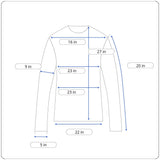 Blank Paige Distressed Colorblock Knit Sweater L V-Neck Long Sleeve Multicolor
