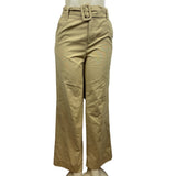 Who What Wear Women's Brown Wide Leg Khakis Sz 2 - NWT