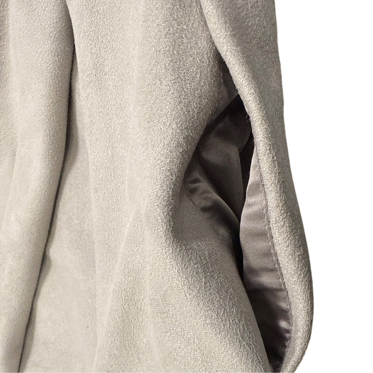 H By Halston Womens Gray Polyester Jacket Stylish Size 6