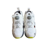 Reebok Youth Unisex White & Grey Instapump Fury 95 Running Shoes Sz 4
