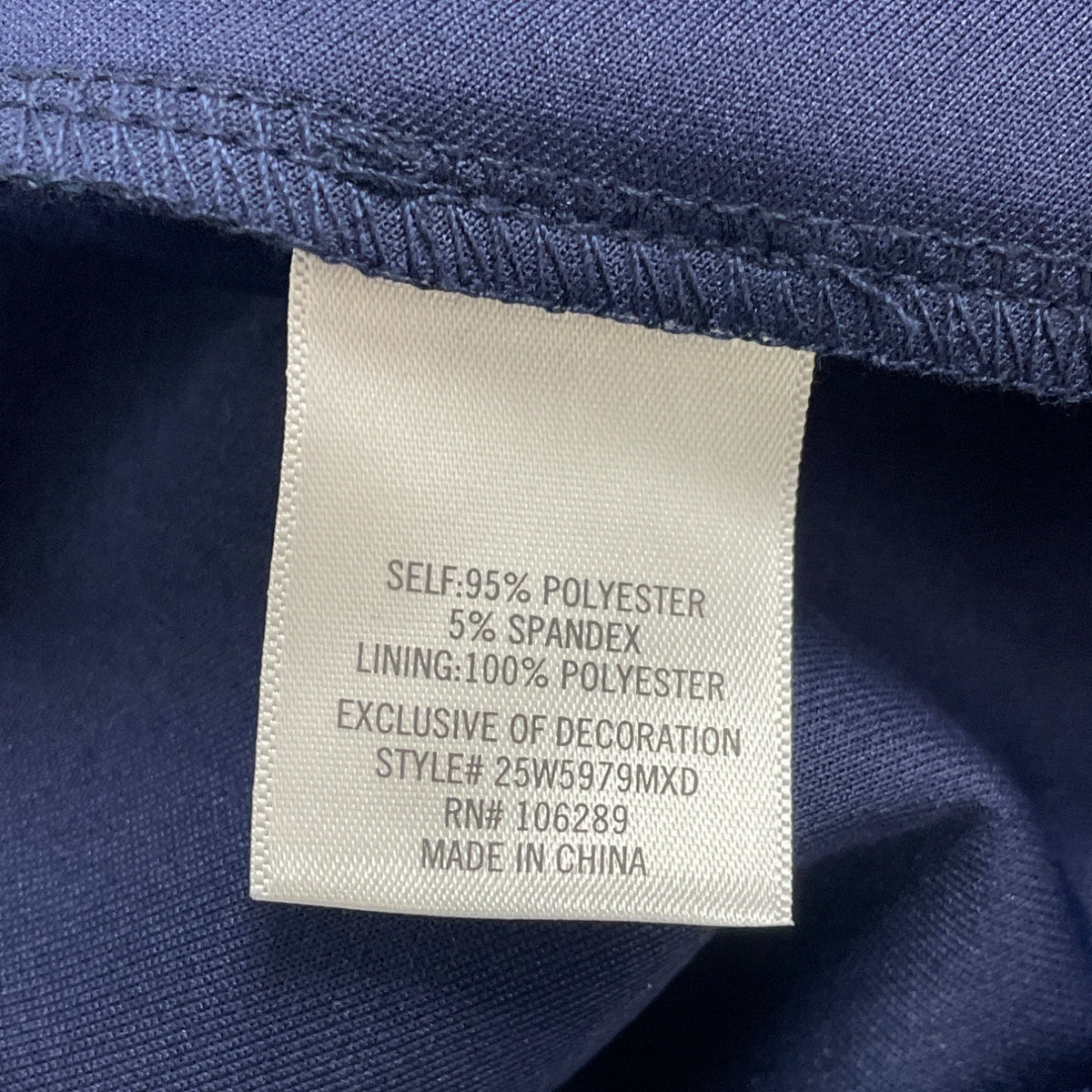 Blue Rain Navy Lace Overlay Fit & Flare Spaghetti Straps Women Dress Sz XS - New