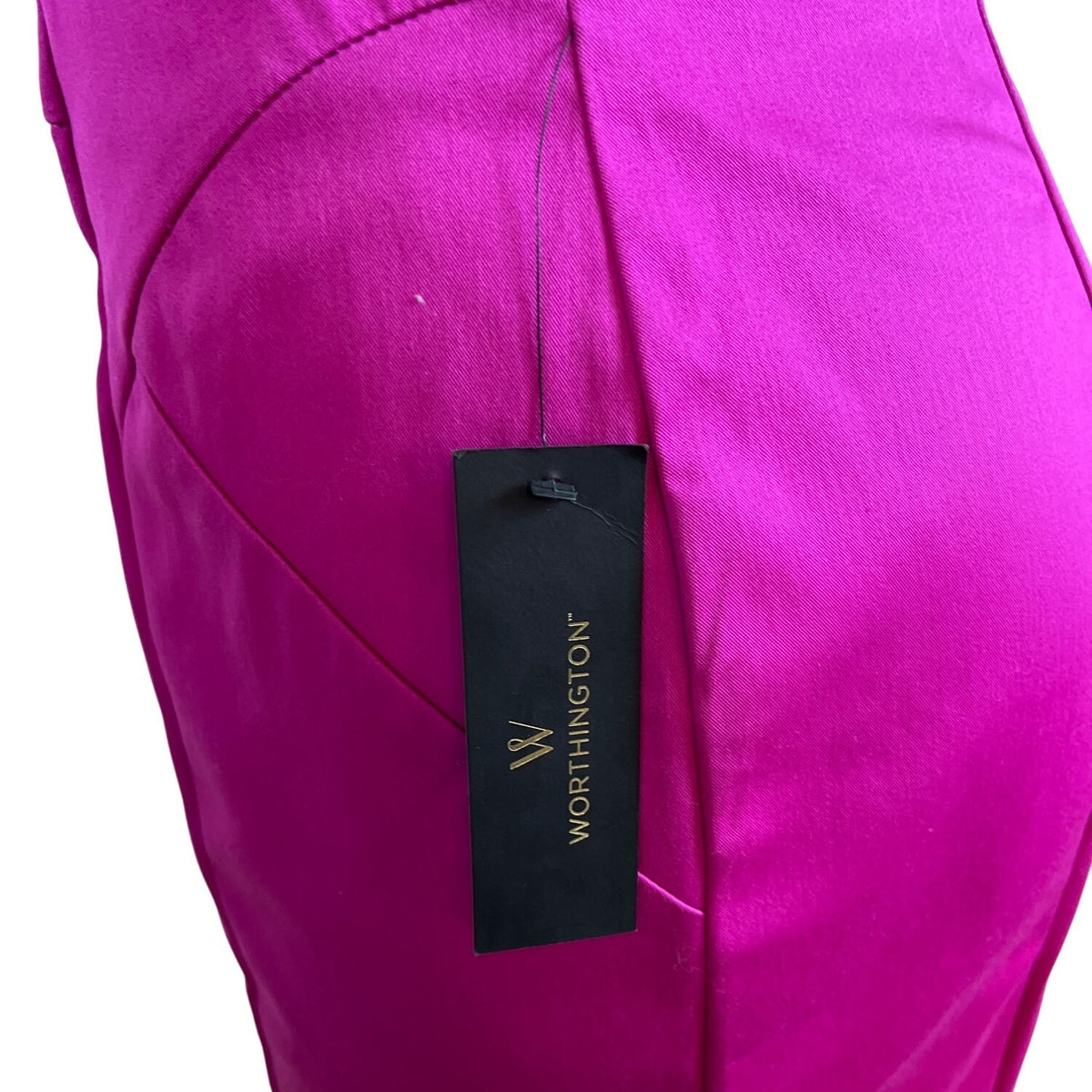 Worthington Womens Tropical Pink Pencil Skirt Size 8 - New