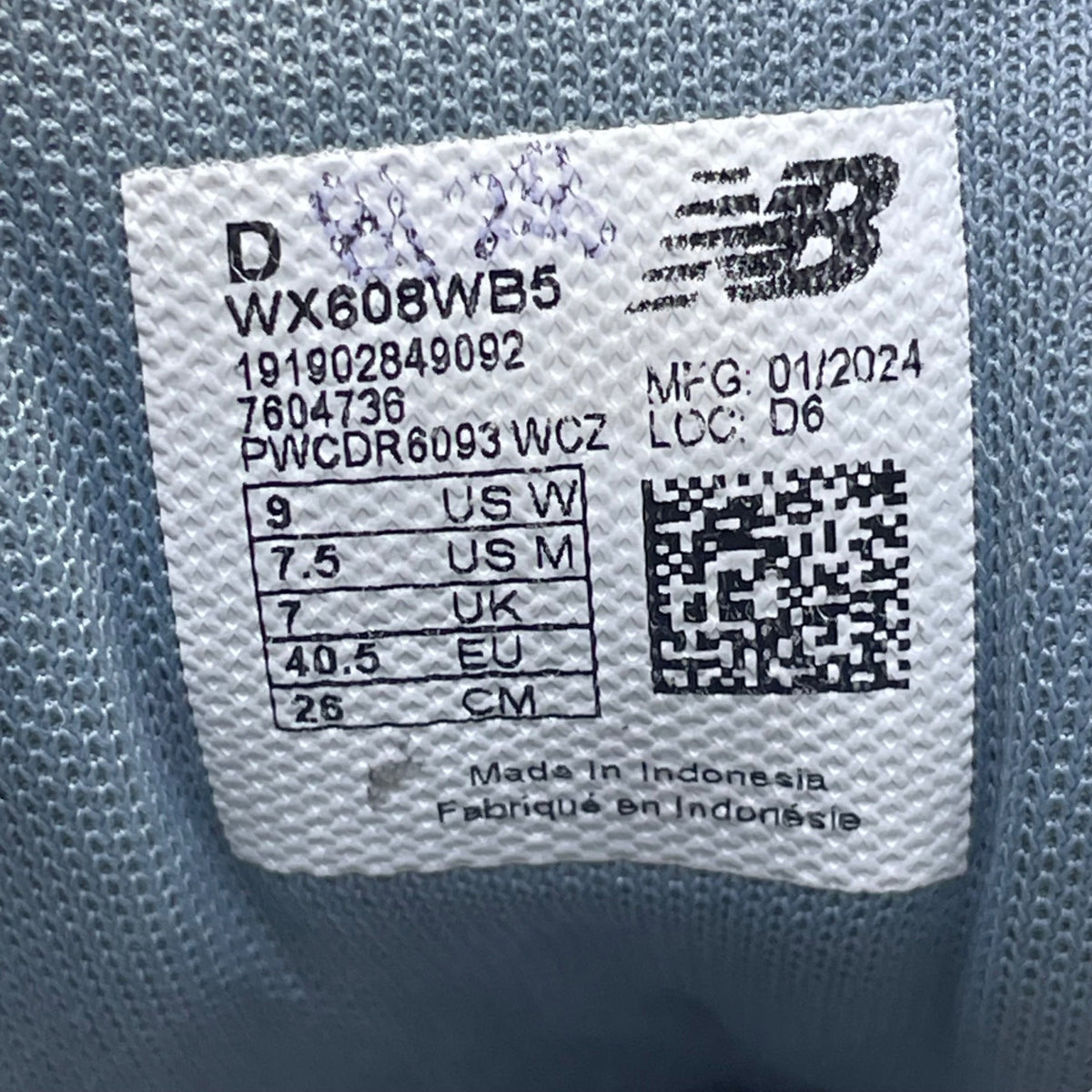 New Balance Women’s White & Grey 608 ABZORB Athletic Sneakers Size 9W/7.5M