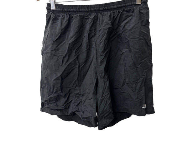 Adidas Mens Black Nylon Athletic Shorts Size L Lightweight Summer Wear Active