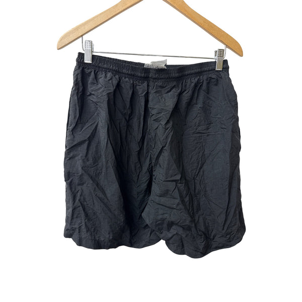 Adidas Mens Black Nylon Athletic Shorts Size L Lightweight Summer Wear Active