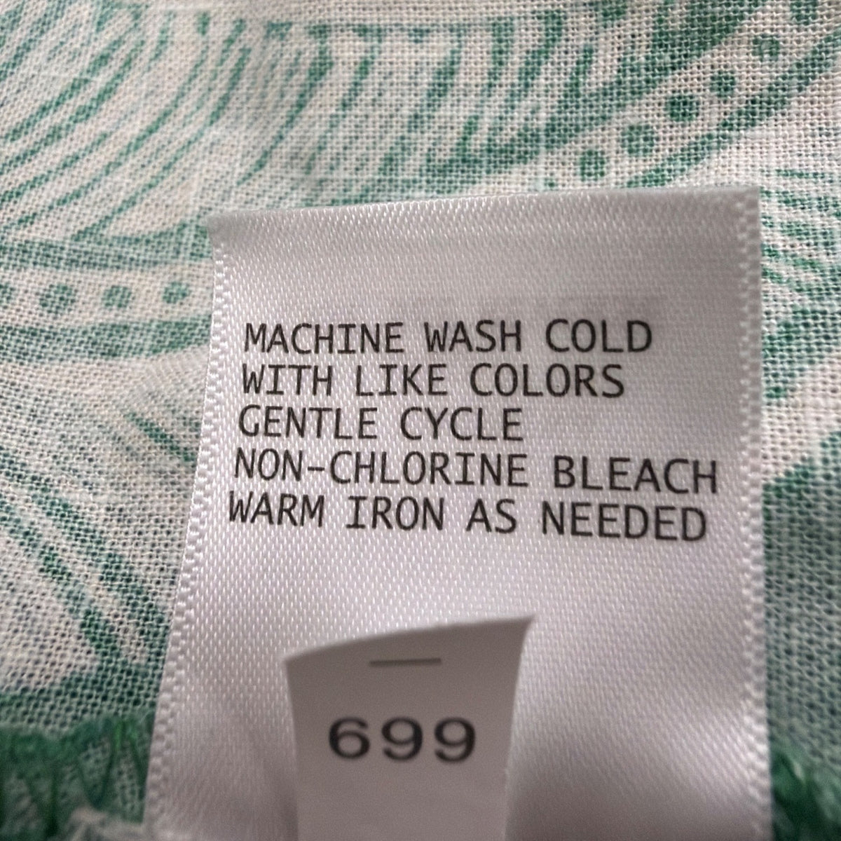 Rachel Zoe Womens Green Linen Rayon Leaf Print Crop Top & Wrap Skirt Set XS 2pc