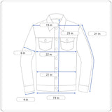 Womens Black Denim Pearl Embellished Jacket With Button Front & Chest Pockets