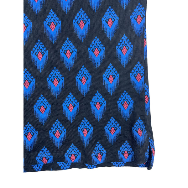 Sailor Men’s Black and Blue Monogram Polo Sz M - NWT