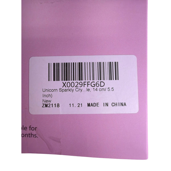 The Magical Unicorn Girls Pink Crystal Charm Bracelet 14 Cm Gift Box China