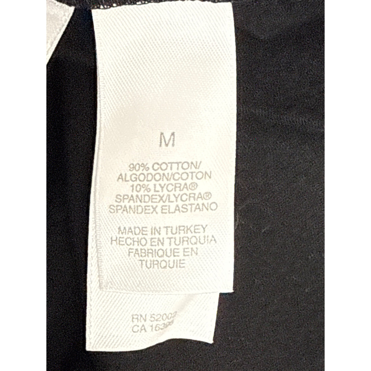 Liz Claiborne Women’s Black Mock Neck Long Sleeve Shirt Sz M - New