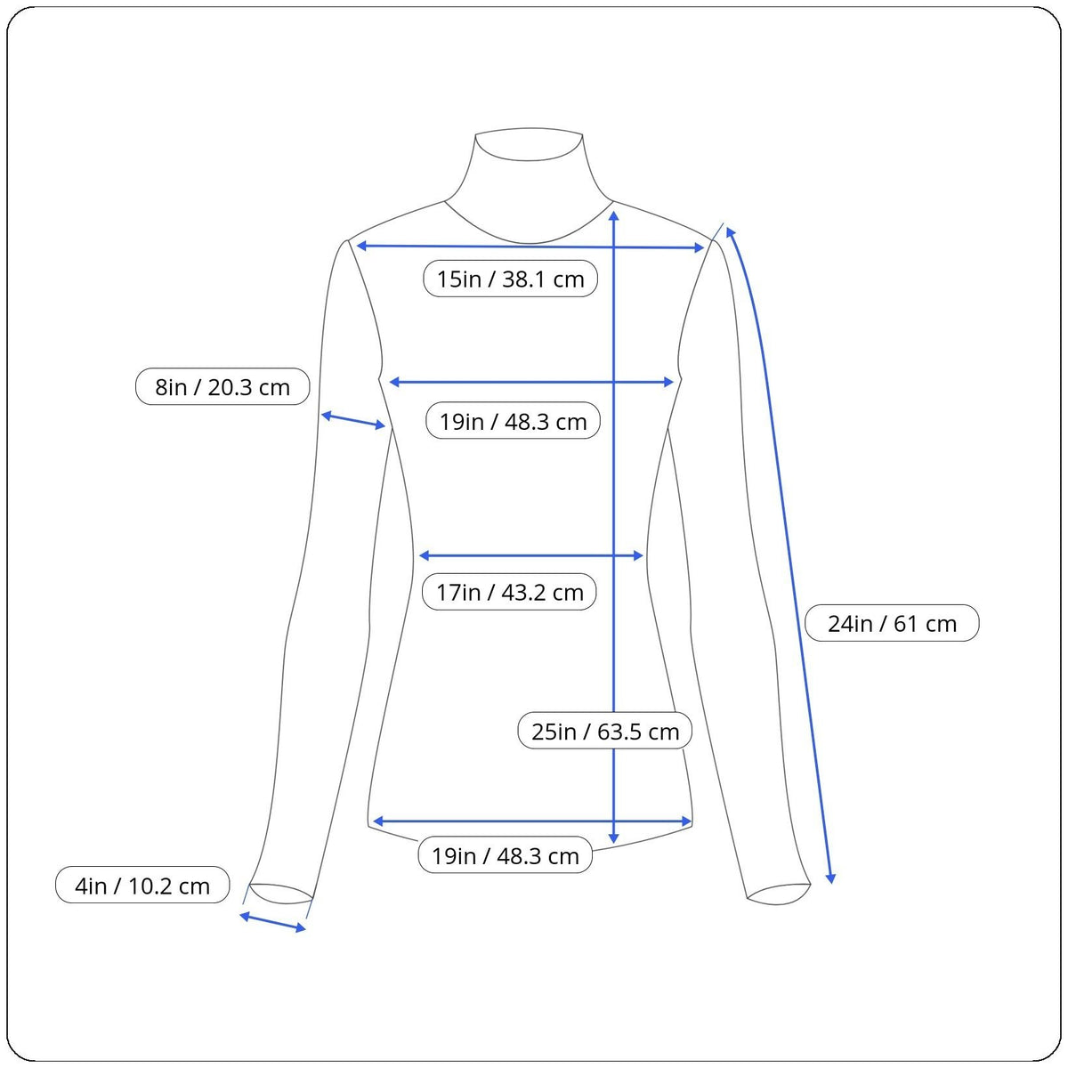 Liz Claiborne Women’s Black Mock Neck Long Sleeve Shirt Sz M - New