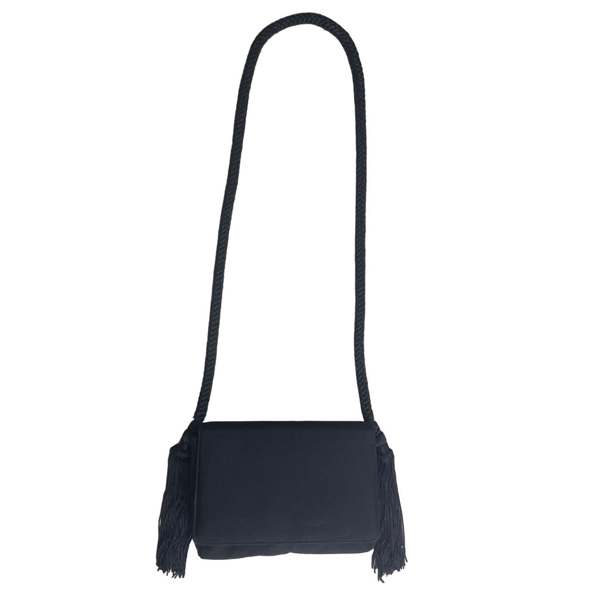 Vintage Morris Moskowitz Women's Black Crossbody Clutch Sz S