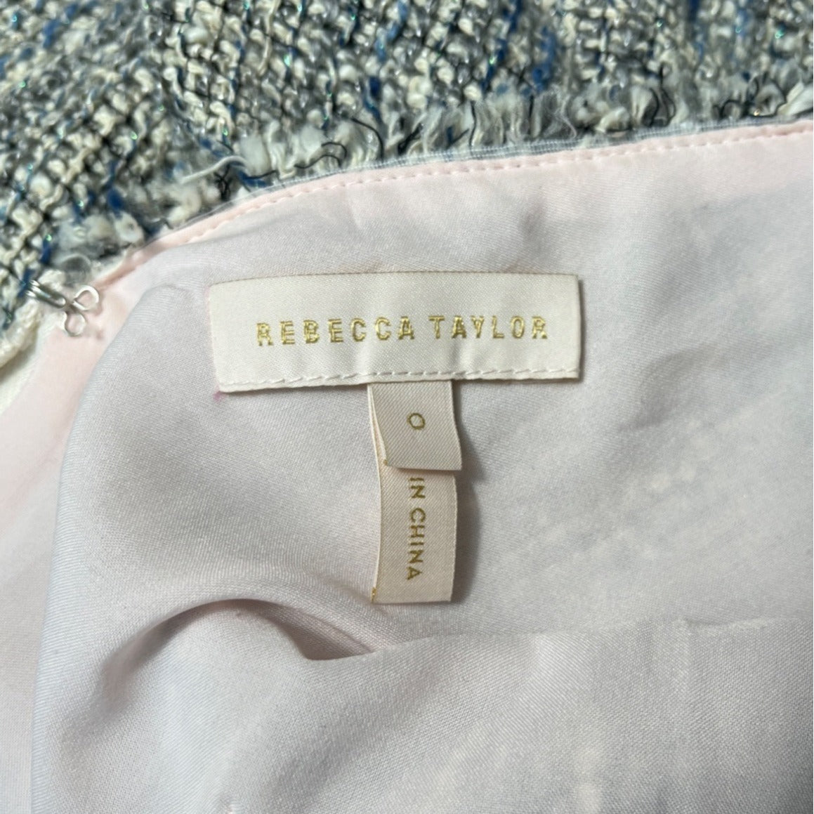 Rebecca Taylor Women Multicolored Low Cut Dress Size 0