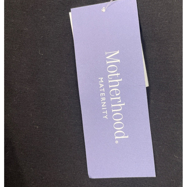 Motherhood Maternity Black Stretch Over-Belly Leggings Size XS