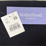 Motherhood Maternity Black Stretch Over-Belly Leggings Size XS