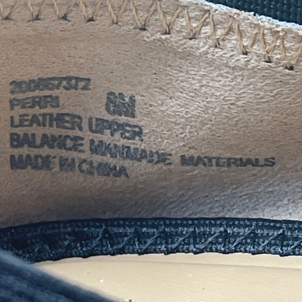 Kelly & Katie Women’s Beige & Black Leather Bow Detail Ballet Flats Size 8M