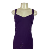 R&M Richard’s Women’s Purple Sleeveless Formal Dress With Matching Jacket Sz 8